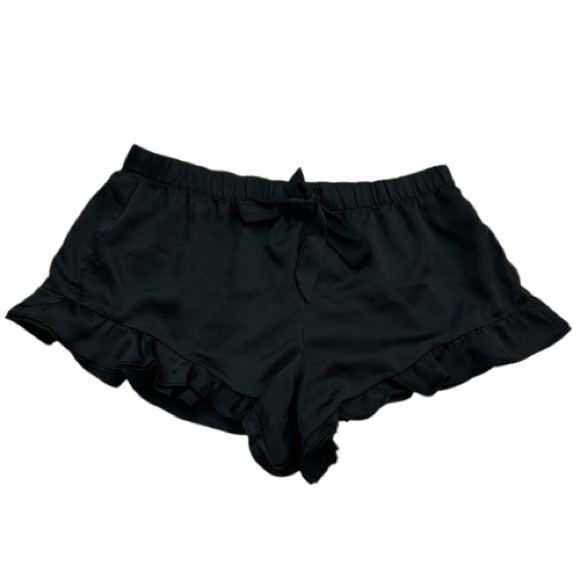 Victoria's Secret Other - VICTORIA’S SECRET Black Satin Sleep Shorts